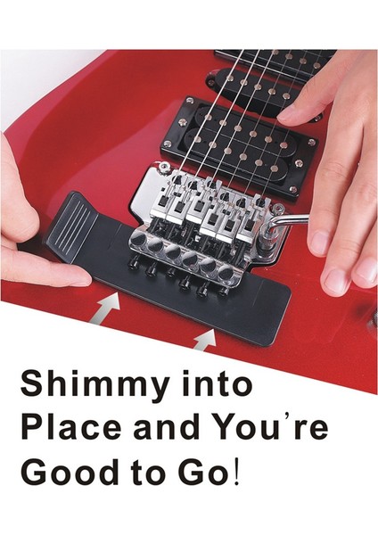 Çift Sallamalı Köprü Değiştirme Aracı Elektrik Gitar Bakım Pedi Mesafe Hissiyatını Ayarlayın (Yurt Dışından) fırsatları