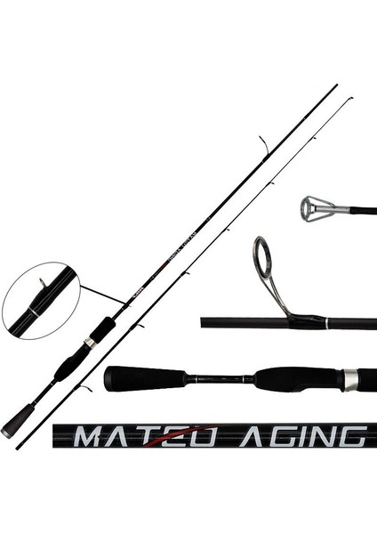 Mateo 180 cm 0,3-5 gr Aging Lrf Kamışı