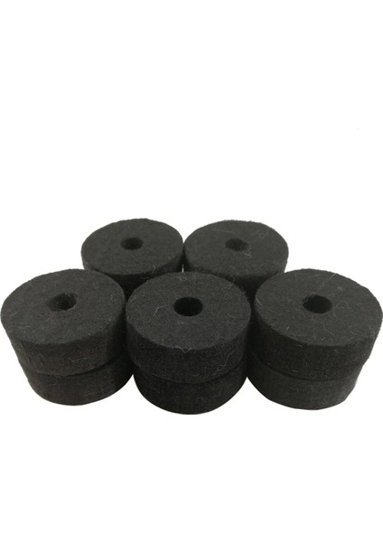 Keçe 2.5cm 10 Parça Davul Zil Pedi Kaymaz Aksesuarlar (Yurt Dışından) indirimleri