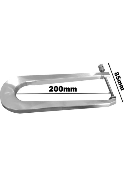 Gitar Köprüsü Kelepçesi Üretici Luthier Aleti Boğaz Derinliği 20CM Ahşap Bağlantı Parçaları (Yurt Dışından) indirimleri