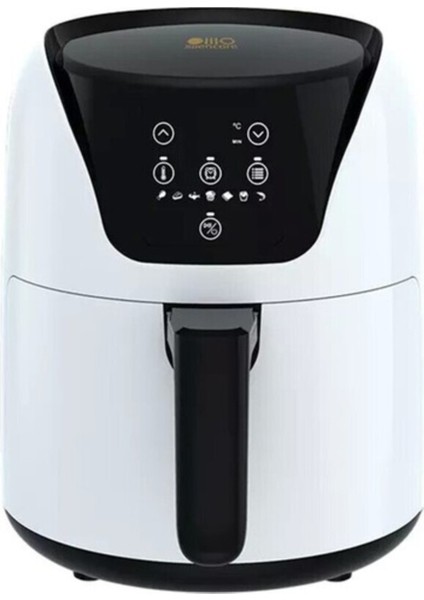 5l Akıllı Airfryer Fritöz Beyaz, Sağlıklı ve Lezzetli Yemekler Için Mükemmel Seçim