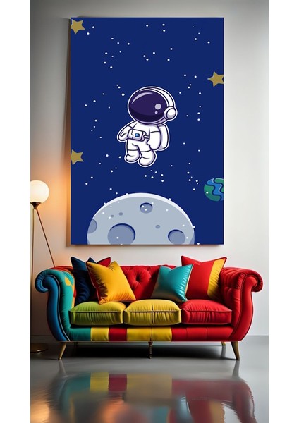 Çocuk Odası Tasarımları V34 Ev Duvar Salon Güzellik Salonu Ofis Dükkan Dekarasyon Kanvas Tablo