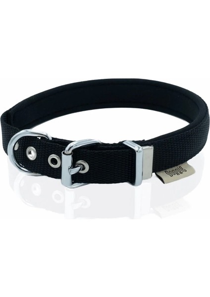 Doggie Konfor Dokuma Boyun Tasması Siyah 2.0*35-40 cm (DSBT-2010 M)