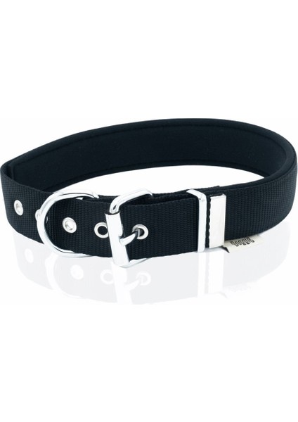 Doggie Konfor Dokuma Boyun Tasması Siyah 3.0*47-55 cm (DSBT-3010 L)
