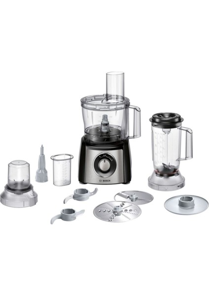 500W Hız Ayarlı Mutfak Robotu, 2.1 Litrelik Hazne, Beyaz Veya Siyah Renk Seçenekleri fırsatları