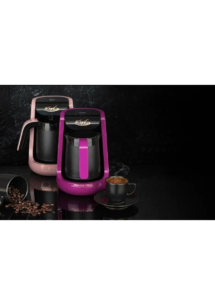 Fuşya Renkli Türk Kahvesi Makinesi, Şık ve Kullanışlı Tasarım fiyatları