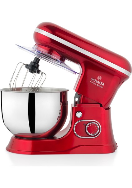 Kırmızı 5l Stand Mikser, Çok Fonksiyonlu ve Güçlü Mutfağınız Için Ideal fırsatları