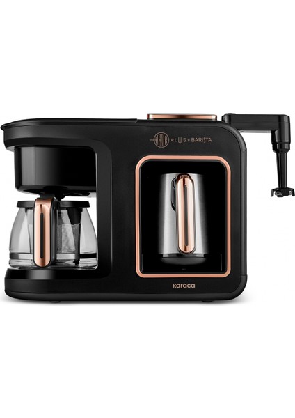 6'lı Çelik Közde Türk Kahve Makinesi, Konuşan, Metalik, Siyah Bakır Renk indirimleri
