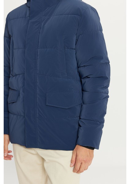 Standart Fit Normal Kesim Dik Yaka Kapüşonlu Kapak Cepil Kaban indirimleri