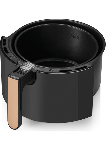 Yağsız Airfryer, 4l Kapasite, Bakır Renk, Sağlıklı ve Pratik Pişirme Sağlar fırsatları