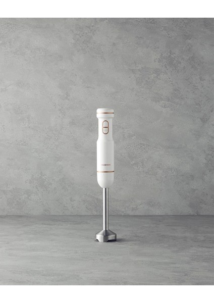 4 Bıçaklı Çok Renkli Çok Fonksiyonlu Çok Renkli Blender Seti Beyaz-Bakır fiyatları