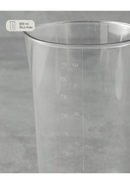 4 Bıçaklı Çok Renkli Çok Fonksiyonlu Çok Renkli Blender Seti Beyaz-Bakır