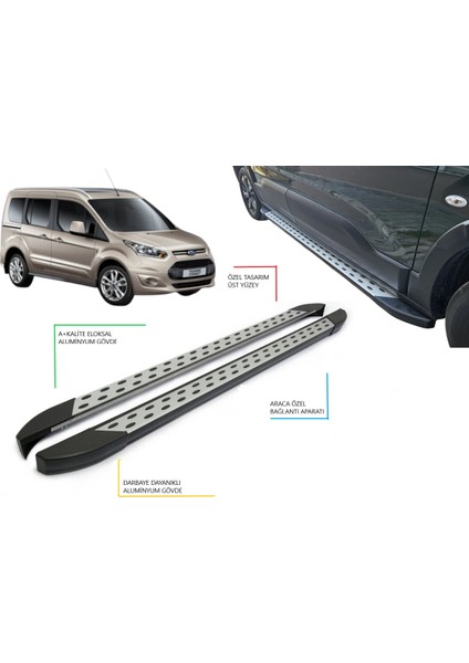 Connect Kısa Şase Noktalı Yan Basamak 2014 2015 2016 2017 2018 2019 2020 2021