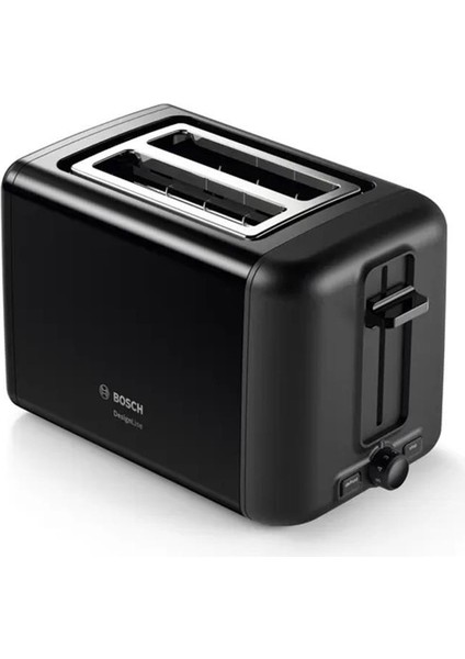 Kompakt ve Şık Siyah Tost Makinesi, Pratik ve Kullanışlı Ev Mutfak Ürünü