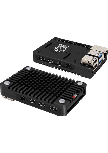 Raspberry Pi 4b Için Cnc Kesim Kasa - Alüminyum Muhafaza Kutusu