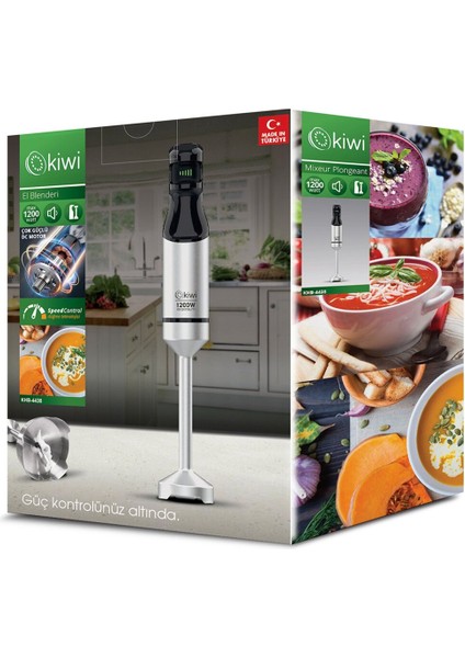 El Blender 1200W, Gri, Güçlü ve Hafif, Kullanışlı ve Şık Tasarım fiyatları