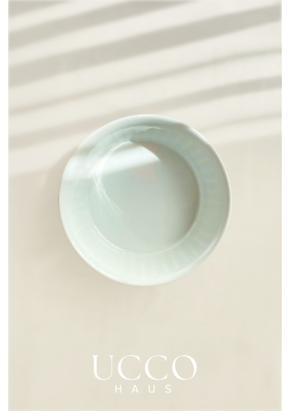 20 cm Yuvarlak Isıya Dayanıklı Porselen Fırın Kabı Beyaz indirimleri