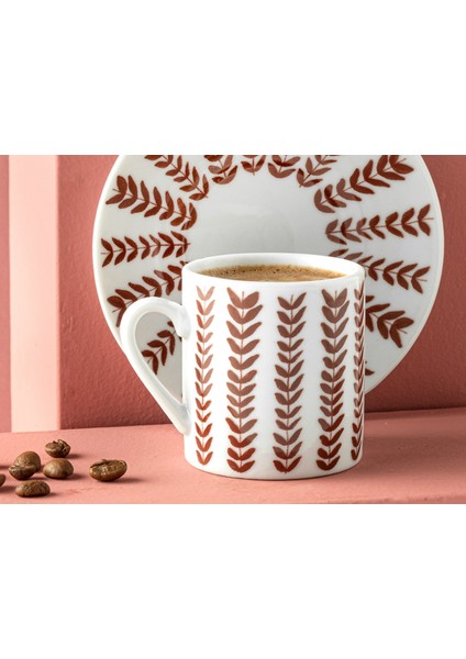 Bordo 2'li Porselen Kahve Fincanı Takımı, 80 Ml, Şık ve Kullanışlı Tasarım fiyatları