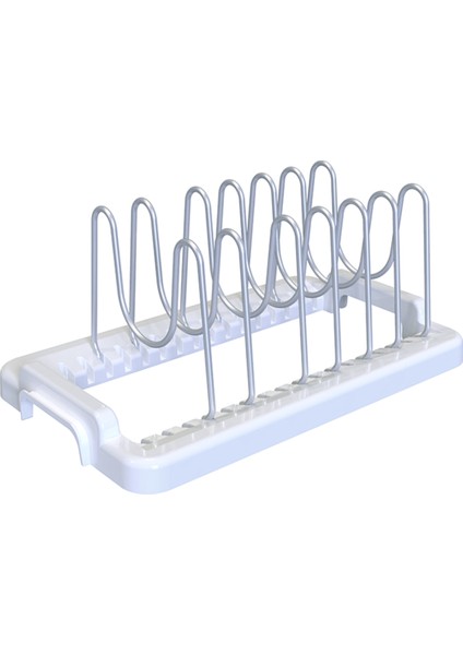 Beyaz ve Siyah Renklerde Mutfak Tencere Kapağı Tutucu, Pratik ve Şık Tasarım fiyatları