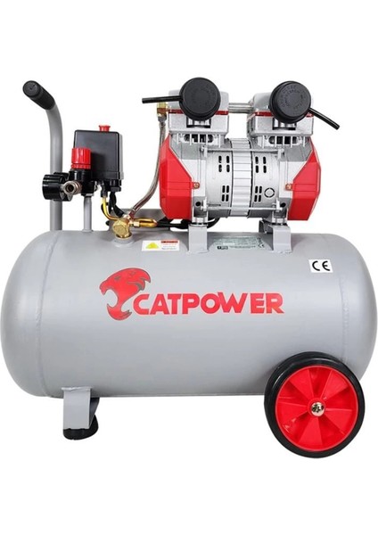 Bfs Cat Power 1154 50 Litre Yağsız Sessiz Hava Kompresörü 2 Hp