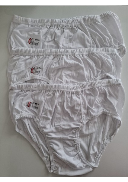 Inci Yıldız Erkek Slip-Külot - 12 Adet - Beyaz fırsatları