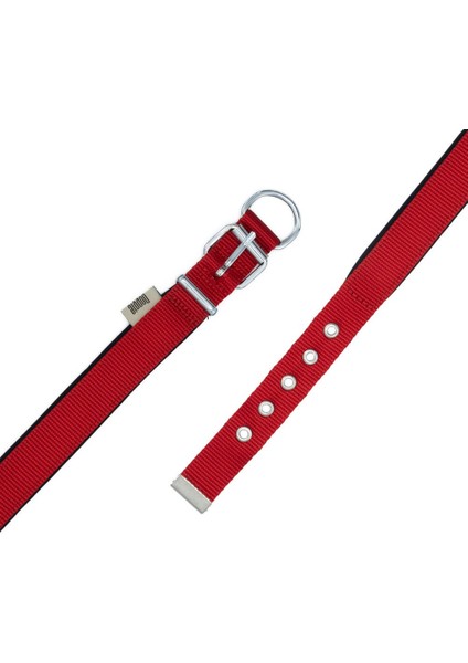 Doggie Konfor Dokuma Boyun Tasması Kırmızı 2.5*42-50 cm (DSBT-2510 L) modelleri