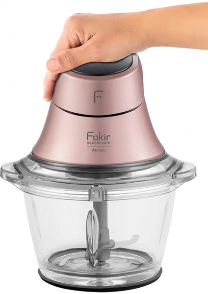 Pembe Atomic Doğrayıcı Rondo - Hızlı ve Pratik Mutfak Yardımı