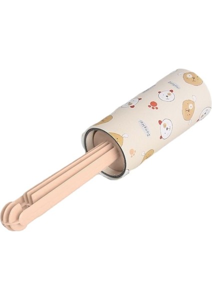 Kedi/köpek Tüy Toplama Rulosu - D-Pet - Tekli - Açık Pembe (8667)