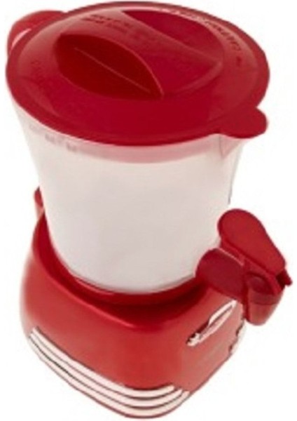 Kırmızı Renkli Çok Fonksiyonlu Kahve ve Sıcak Içecek Makinesi