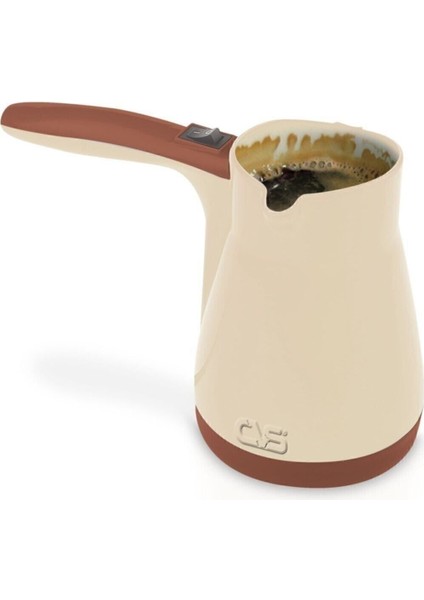 Elektrikli Türk Kahve Makinesi, Kafein DN-1900, Turuncu Renkli, Kaliteli ve Pratik Kullanım