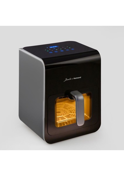 Siyah Çok Fonksiyonlu Hava Fritözü 2507H, Sağlıklı Pişirme Aracı modelleri