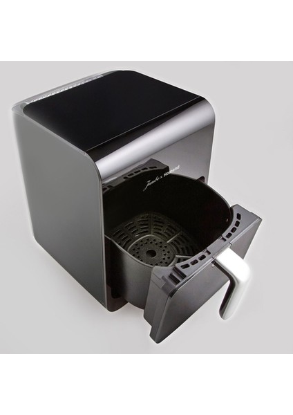 Siyah Çok Fonksiyonlu Hava Fritözü 2507H, Sağlıklı Pişirme Aracı