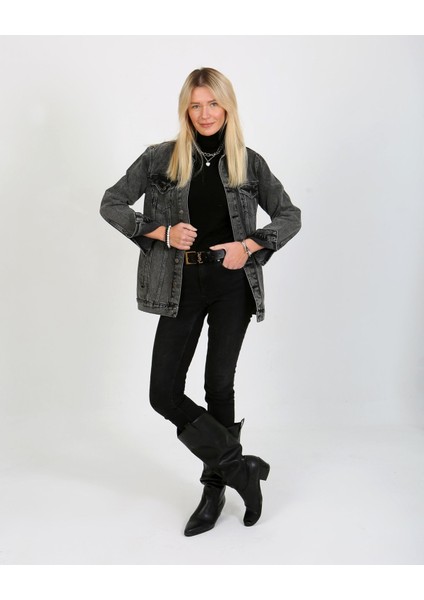 Kot Ceket-Siyah indirimleri