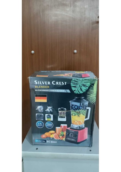 7000 Watt Güçlü Profesyonel Bar Blender, Yeşil Renkli, Dayanıklı ve Şık Tasarım