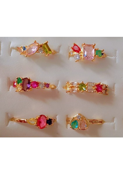 Yüzük Seti Karışık 6’lı