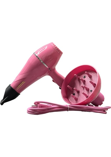 Renkli Hacimlendirici Difüzör Başlıklı Profesyonel Saç Kurutma ve Fön Makinesi modelleri