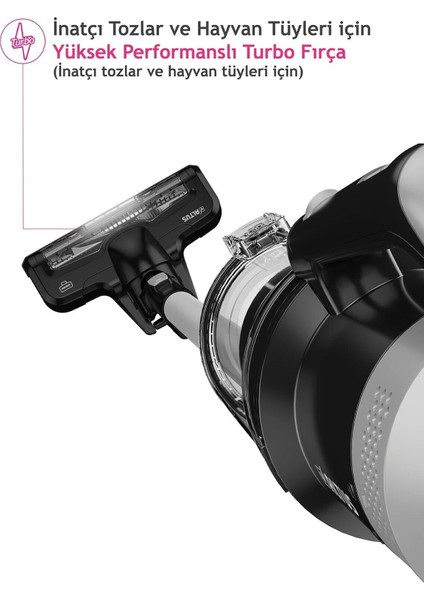 Dik Şarjlı Elektrikli Süpürge, Güçlü Emiş ve Ergonomik Tasarım ile Pratik Kullanım fırsatları