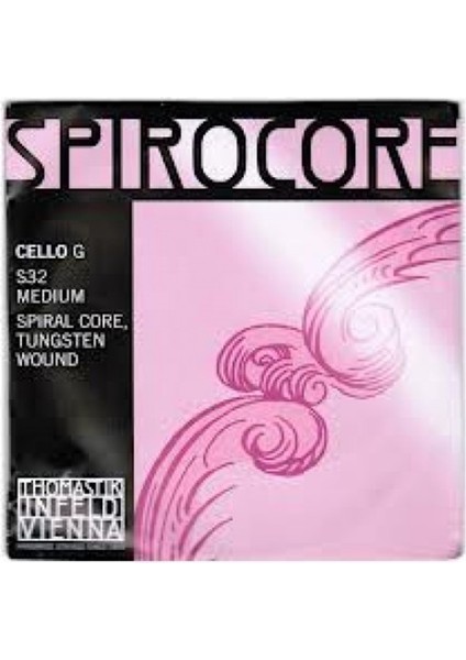 Spirocore Wolfram G ( Sol ) Medium Tek Çello Teli S32