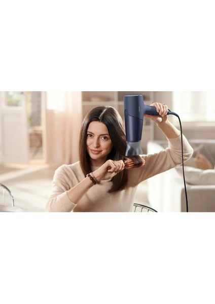Iyonik Saç Kurutma Makinesi, 2300W, 3 Isı, 2 Hız, Lacivert Renk fırsatları