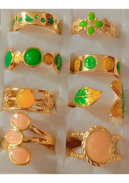 Yüzük Seti Karışık 8’li