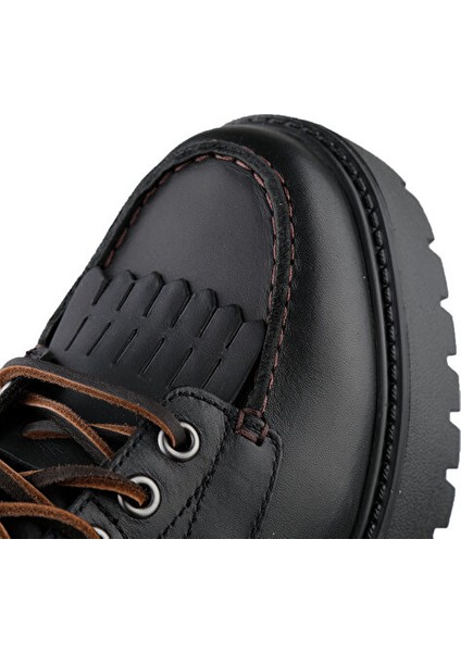 Stone Street Mid Lace Up Boot Kadın Günlük Bot TB0A27YZW021 Siyah