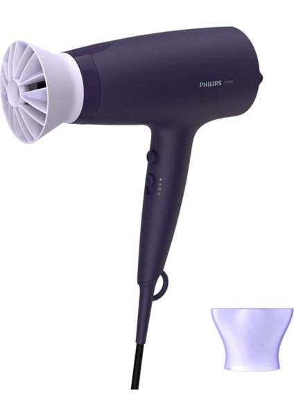 Hafif ve Güçlü 3000 Serisi Saç Kurutma Makinesi, Mavi, BHD340/13