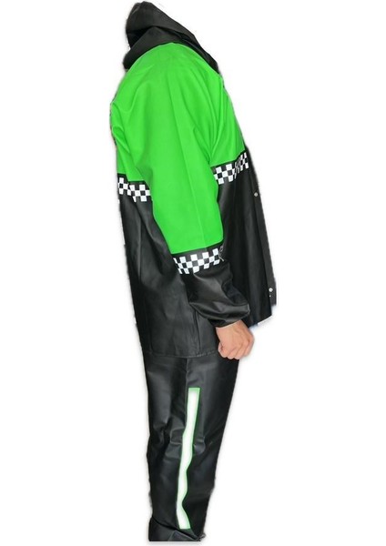 Motorcu Reflektrlü Kapüşonlu Kurye Yağmurluk fiyatları