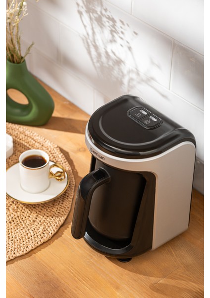 Sütlü Türk Kahve Makinesi, Şık Siyah Tasarım, Kolay Kullanım modelleri
