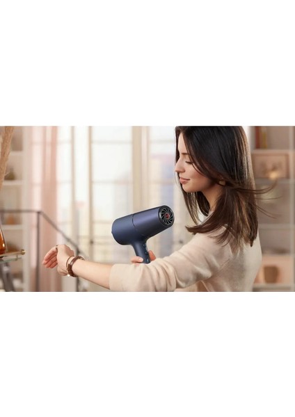 Iyonik Saç Kurutma Makinesi, 2300W, 3 Isı, 2 Hız, Lacivert Renk