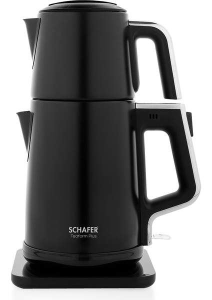 Paslanmaz Çay Makinesi, Siyah, Kolay Kullanım, Şık ve Pratik Tasarım modelleri