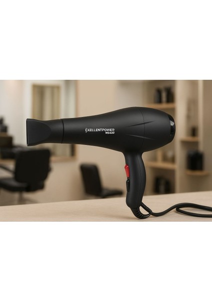Siyah Exellent W6400 Fön Makinesi, Şık ve Güçlü Saç Kurutma Cihazı fiyatları