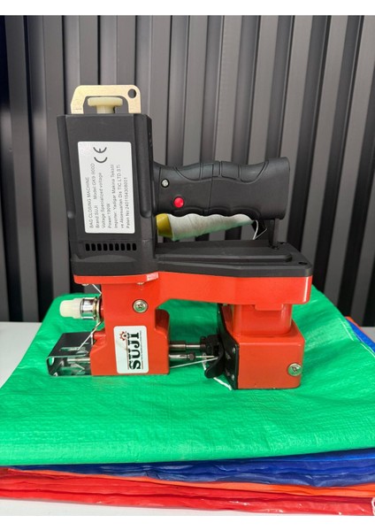 Turuncu Renkli Uygun Fiyatlı Çuval Ağzı Kablo Dikiş Makinası fiyatları