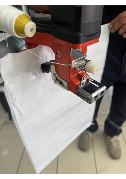 Turuncu Renkli Uygun Fiyatlı Çuval Ağzı Kablo Dikiş Makinası fırsatları