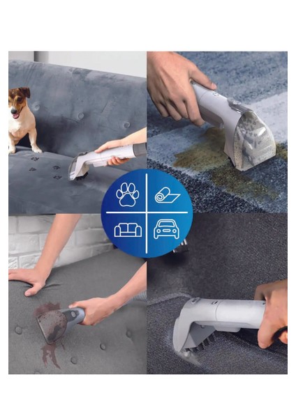 Koltuk ve Halı Temizleme Makinesi, Leke Çıkarıcı, KCC-4323, Siyah Renk modelleri